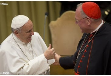 Pope Francis opens Consistory for the reform of the Roman Curia.