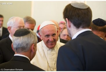 Pope receives members of B’nai B’rith International.