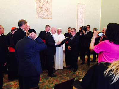 Pope Francis’ discourse to members of International Jewish delegation.