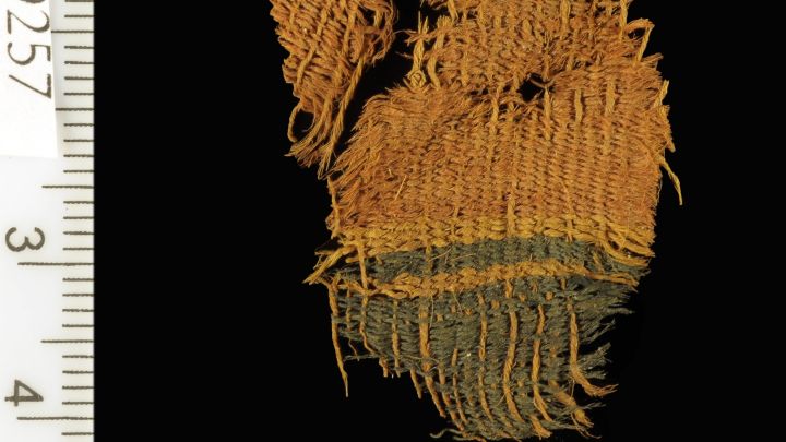 Textiles From King David Era Discovered in Israel.