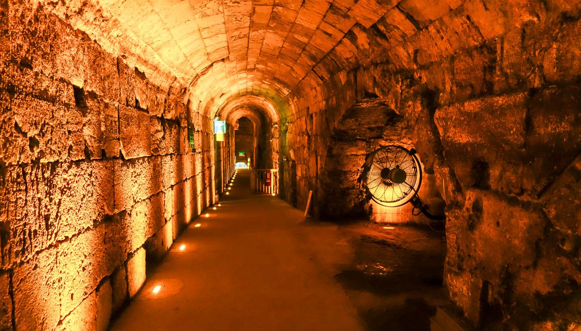Underground Jerusalem.