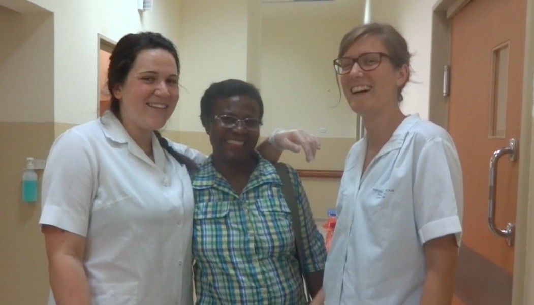 Video – Sion Sister presents her volunteer work at Jerusalem hospital.