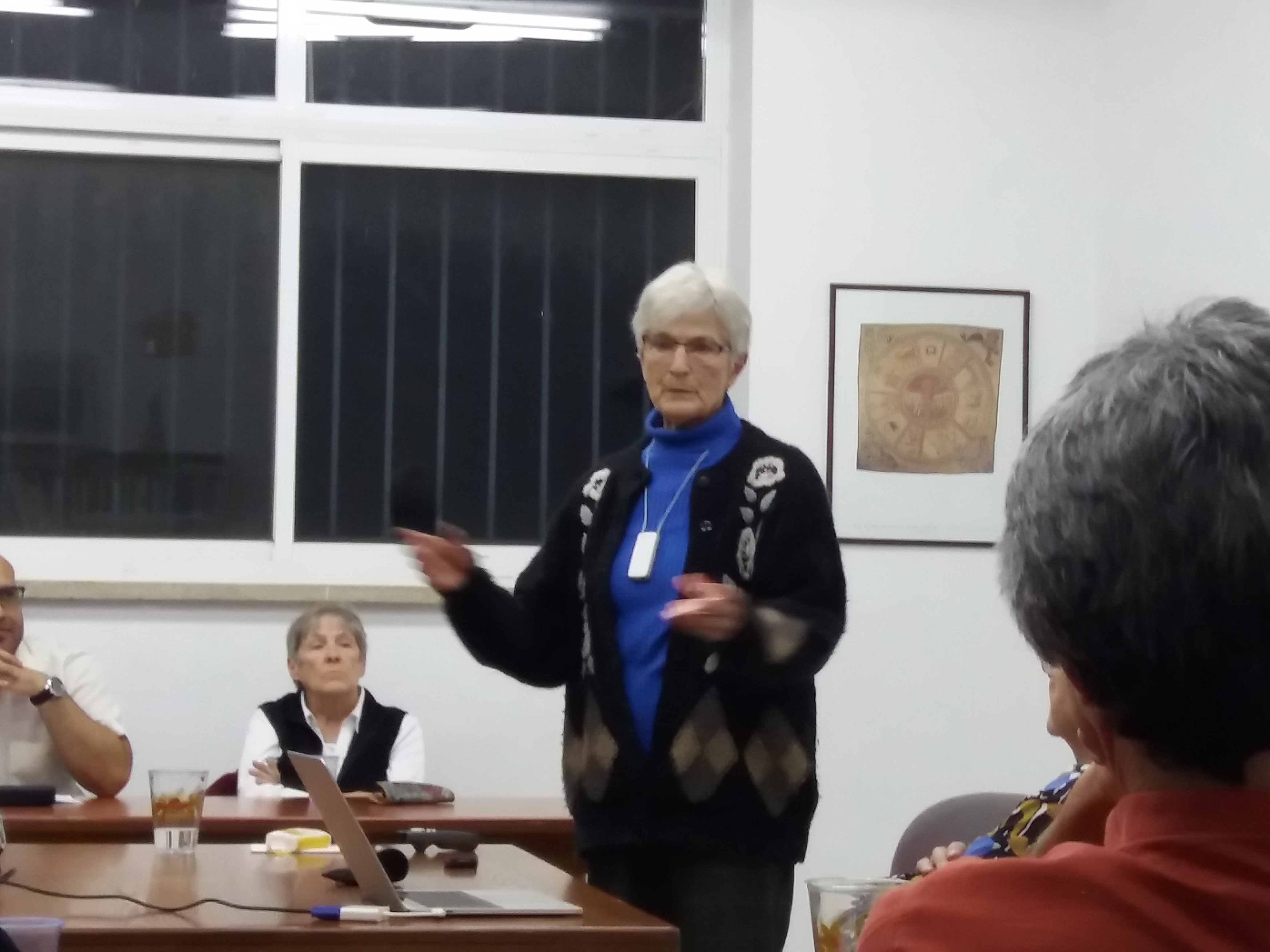 Sr. Maureena talks on Jesus and Shabbat at Ratisbonne.