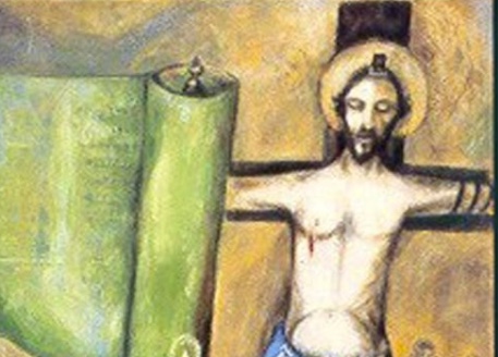 The Crucifixion according to Chagall.